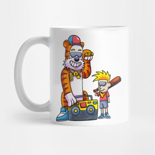 calvin and hobbes a radio connoisseur Mug